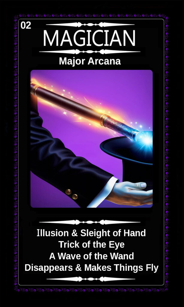 Marcana Oracle Major Arcana Magician Card